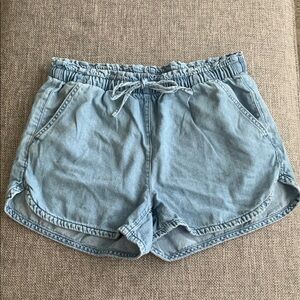 American Eagle Outfitters Light Wash Jean Shorts